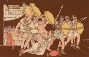 Der Tod von Tarpeia