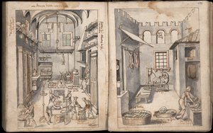Kochbuch Oper, 1570 von Bartolomeo Scappi