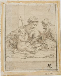 Heilige Familie von Bartolomeo Schedoni