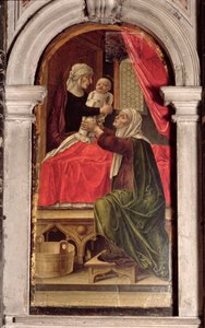 Triptychon der Madonna der Barmherzigkeit, 1473 von Bartolomeo Vivarini
