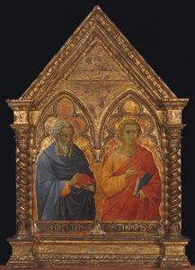 Heilige Matthias und Thomas, ca. 1350 von Bartolommeo Bulgarini
