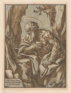 Heiliger Hieronymus in der Wildnis
