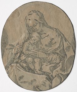 Madonna und Kind von Bartolommeo Coriolano