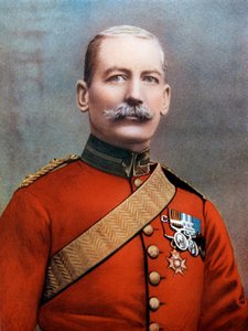 Generalmajor JBB Dickson, Kommandeur der 4. Kavalleriebrigade, Südafrika-Feldtruppe, 1902 von Bassano Studio