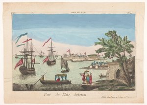 Blick auf die Insel Oléron von Basset