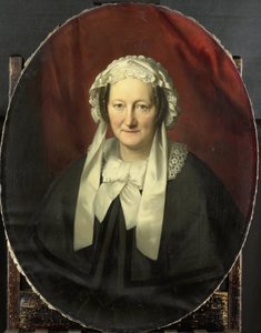Porträt von Johanna Maria Parvé, Ehefrau von Hendrik André Cornelis Tierens