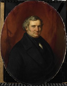 Posthumes Porträt von Hendrik André Cornelis Tierens, Stadtbeamter von Heusden von Bastiaan de Poorter
