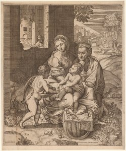 Die Heilige Familie (La Perla) (nach Raphael)