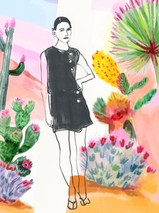 Wüstenmode-Stil
