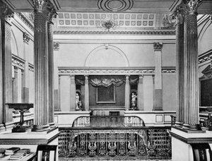 Die große Treppe, Londonderry House, 1908