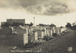 Ramparts Cemetery (Lille Gate), Ypern von Belgian Photographer