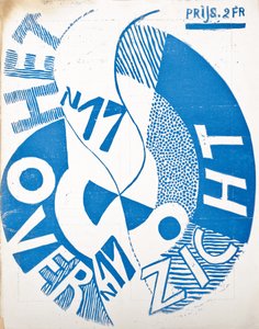 Titelblatt für die Zeitschrift "Het Overzicht", ca. 1922-1925 von Belgian School
