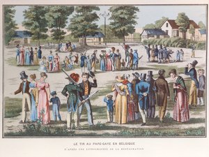 Papegay-Spiel in Belgien von Belgian School