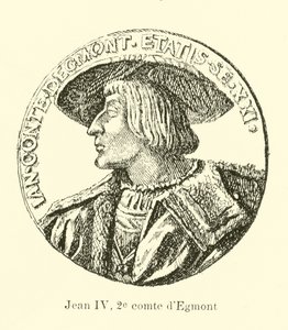 Johann IV. von Egmont, 2. Graf von Egmont von Belgian School