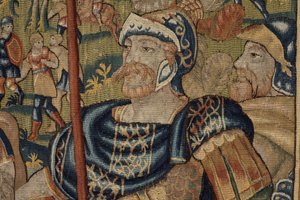 Geschichte von Kyros II. dem Großen, ca. 1590 (Wandteppich) von Belgian School