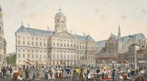 Straßenszene, ca. 1895