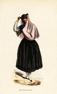 Junge Frau aus Bogotá, Kolumbien von Belgian School