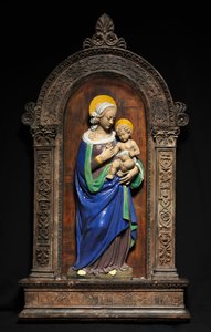 Maria mit Kind, 1500-1510 von Benedetto Buglioni