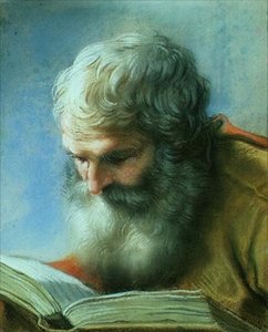 Kopf eines Apostels