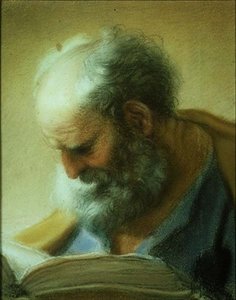 Kopf eines Apostels