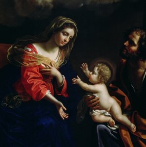 Die Heilige Familie (Detail), 1682