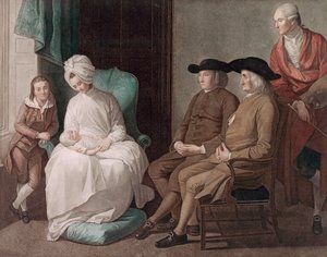 Herr West und Familie von G.S und J.G Facius, gedruckt in London von John Boydell