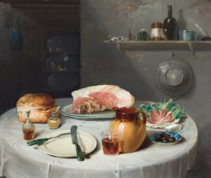 Frühstück eines Sportlers von Benjamin Blake