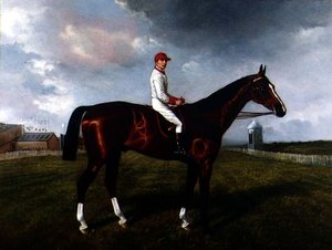 "St. Gatien" mit Charles Wood oben, in Newmarket von Benjamin Cam Norton