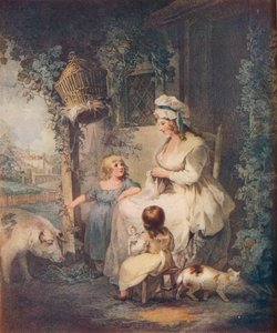 Die Tür des Bauern, 1790