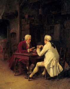 Kartenspieler von Benjamin Eugene Fichel
