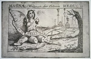 Magna Britannia: ihre Kolonien reduziert von Benjamin Franklin