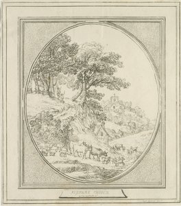 Kinver Kirche: Radierung, undatiert [?18. Jh.] von Benjamin Green