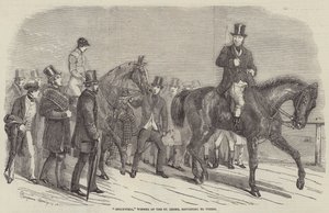 Stockwell, Gewinner des St. Leger, kehrt zum Wiegen zurück von Benjamin Herring