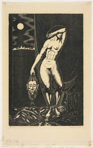 Judith im Zelt von Holofernes