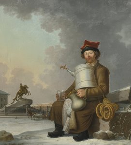Sbiten-Verkäufer in St. Petersburg