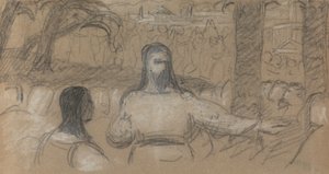 Studie für, Christi Einzug in Jerusalem von Benjamin Robert Haydon