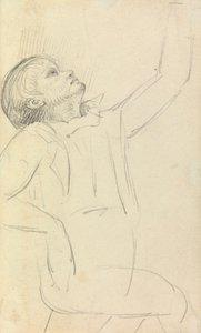 Studie eines sitzenden Mannes von Benjamin Robert Haydon