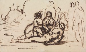 Studie der Pieta von Benjamin Robert Haydon