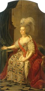 Porträt von Wilhelmina von Preußen, Prinzessin von Oranien