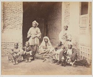 Eine Gruppe von Hazaras