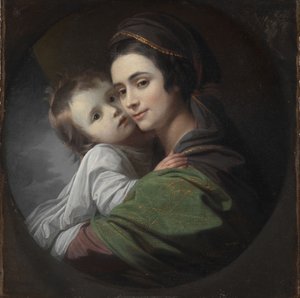 Elizabeth Shewell West und ihr Sohn Raphael von Benjamin West