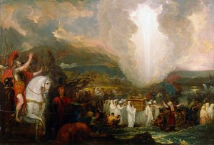 Josua überquert den Jordan mit der Bundeslade, 1800
