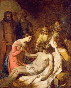 Studie der Beweinung Christi von Benjamin West