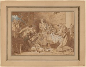 Die Anbetung der Hirten von Benjamin West