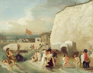 Der Badeplatz in Ramsgate, ca. 1788 von Benjamin West