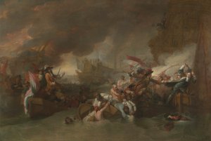 Die Schlacht von La Hogue