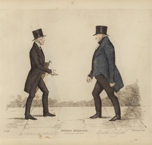 Berühmte Edinburgher, auch bekannt als Moderne Athener, Rev William Muir, LLD, DD, St Stephen’s Church, Walter Cook, Esq, Writer to the Signet von Benjamin William Crombie