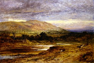 Abend in Llandulas, Nordwales