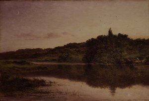 Abend in Streatley, Bedfordshire von Benjamin Williams Leader