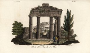Ruinen des Tores der Athena Archegetis, Römische Agora, Athen von Bennardoni Bennardoni